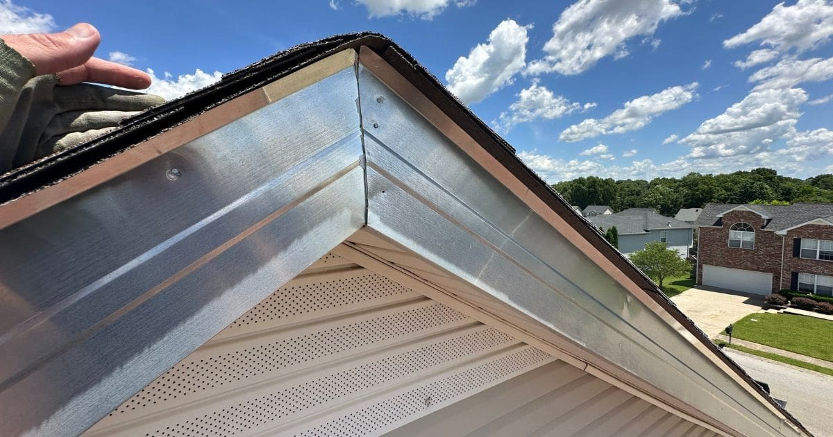 Value Of A New Roof - New Flashing