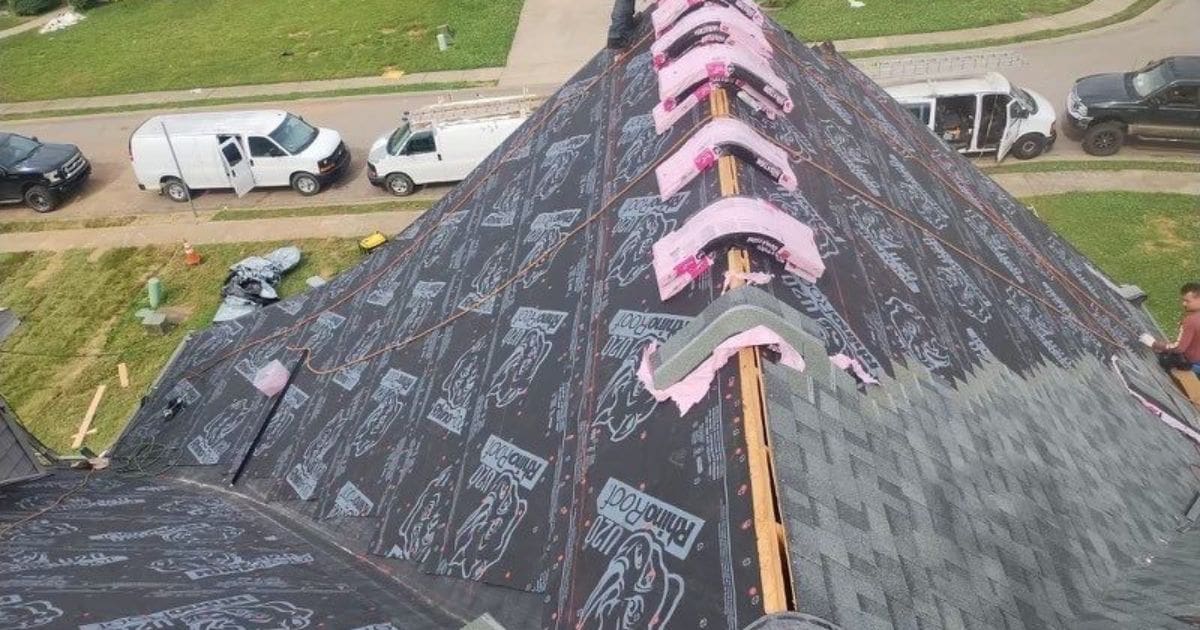 Value Of A New Roof - Underlayment